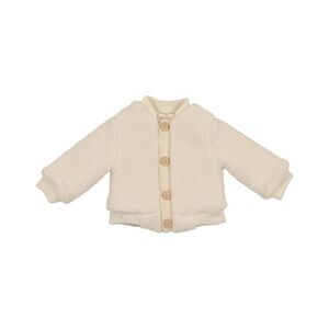 Mon Tresor Girls  Sharp Sherpa Jacket, White